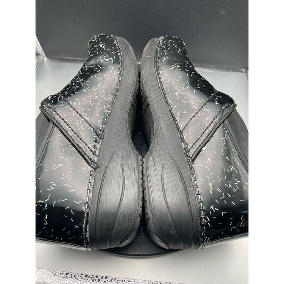 Dansko XP 2.0 Rainbow Sprinkles Confetti Clogs Womens Size 38 EU / 8 US Black - Picture 6 of 12